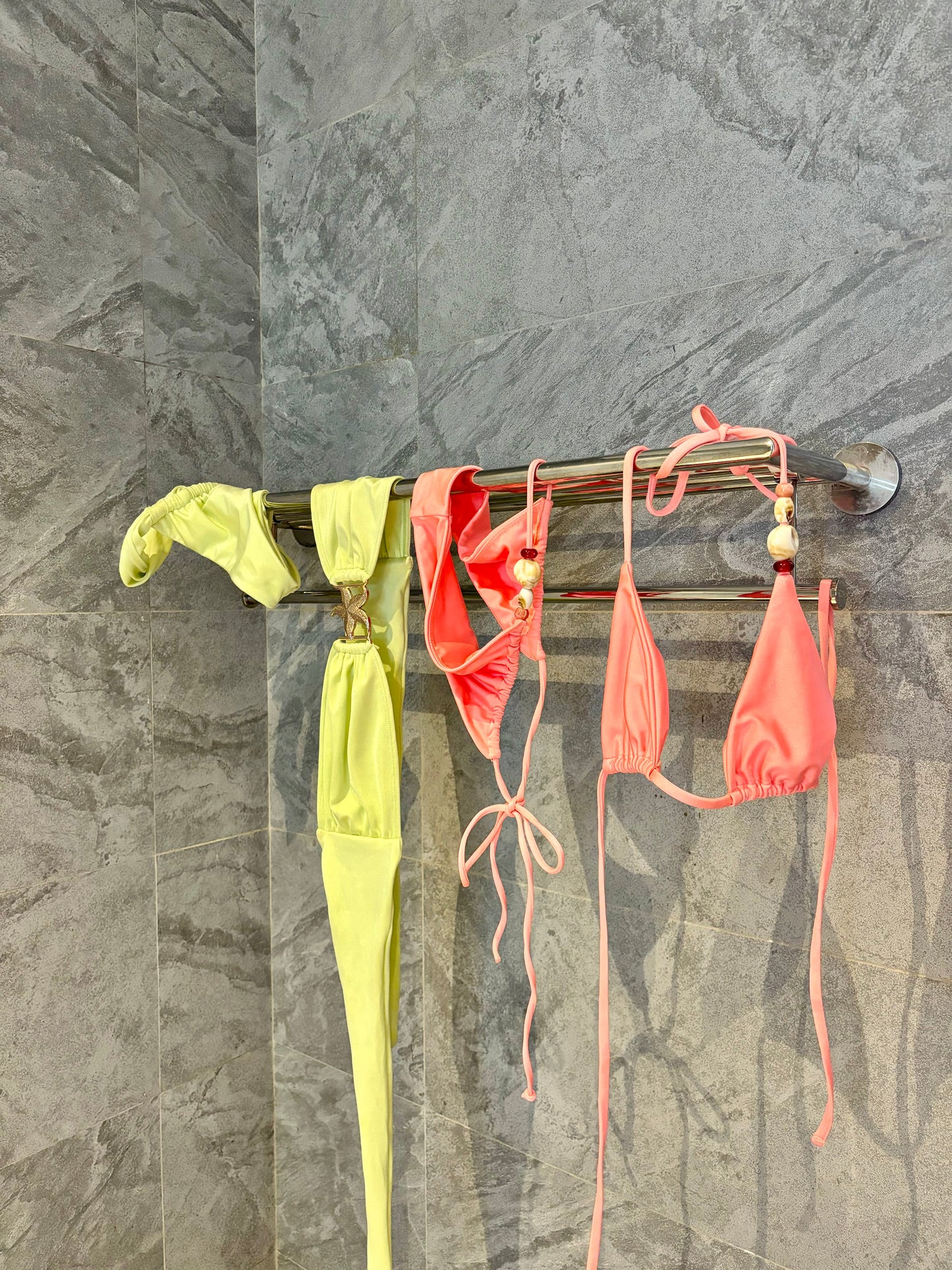 SOLD OUT | Triangle Bikini Top - Coral